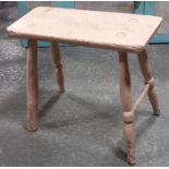 Painted stool