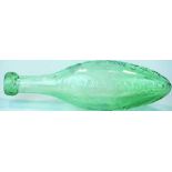 Hamilton Torpedo Bottle, advertising M A WHITMORE DOUBLE AERATED WATER GREYMOUTH, light crate wear/