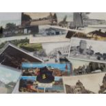 Quantity of Edwardian and other vintage collectors postcards Essex related used 72 items in lot