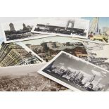 Quantity of Edwardian and other vintage postcards USA New York related 54 items in lot