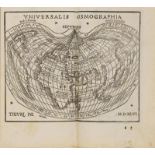 Honter, Johannes. Rudimentorum Cosmographicorum libri III cum tabellis geographicis