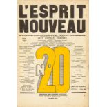 ZEITSCHRIFTEN - L'Esprit Nouveau. Revue internationale d'esthétique (später: de l'activité