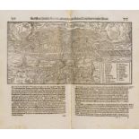 Münster, Sebastian. Cosmographia. Oder Beschreibung der gantzen Welt. Mit einem