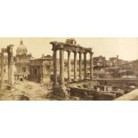 ITALIEN - Rom - Anderson, James (1813-1877), zugeschrieben. Panorama-Ansicht vom Forum Romanum.