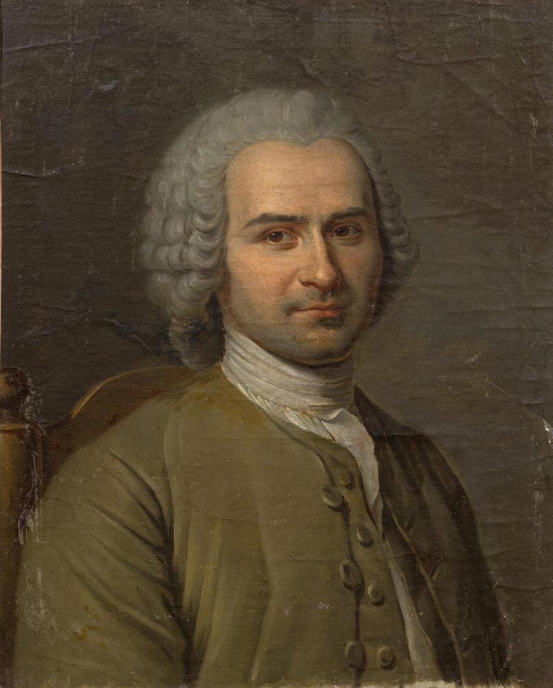 MAURICE QUENTIN DE LA TOUR (COPY OF THE 18th CENTURY) (1704 Saint-Quentin 1788) Portrait of Jean-