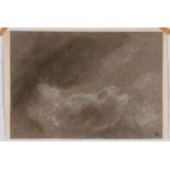 LINCK, JEAN-ANTOINE  (1766 Geneva 1843) Lot of 3 sheets with cloud studies.  Black and white