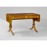 WRITING DESK, Biedermeier, Southern Germany, beginning of the 19th century.  Mahogany, in part