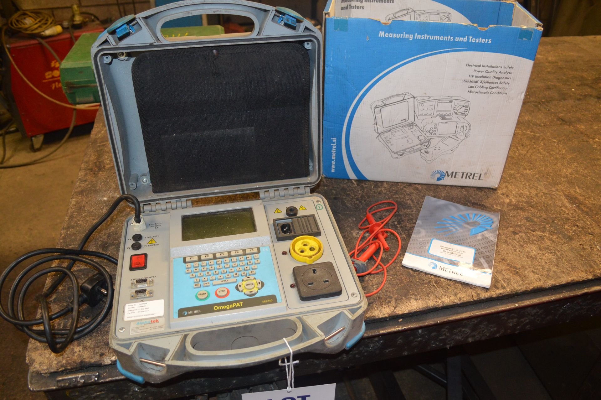 Omega Measuring Instruments & 
Tester Type Mi 2140
located at Spa Gates Ltd, Blick Road, Warwick - Image 4 of 6