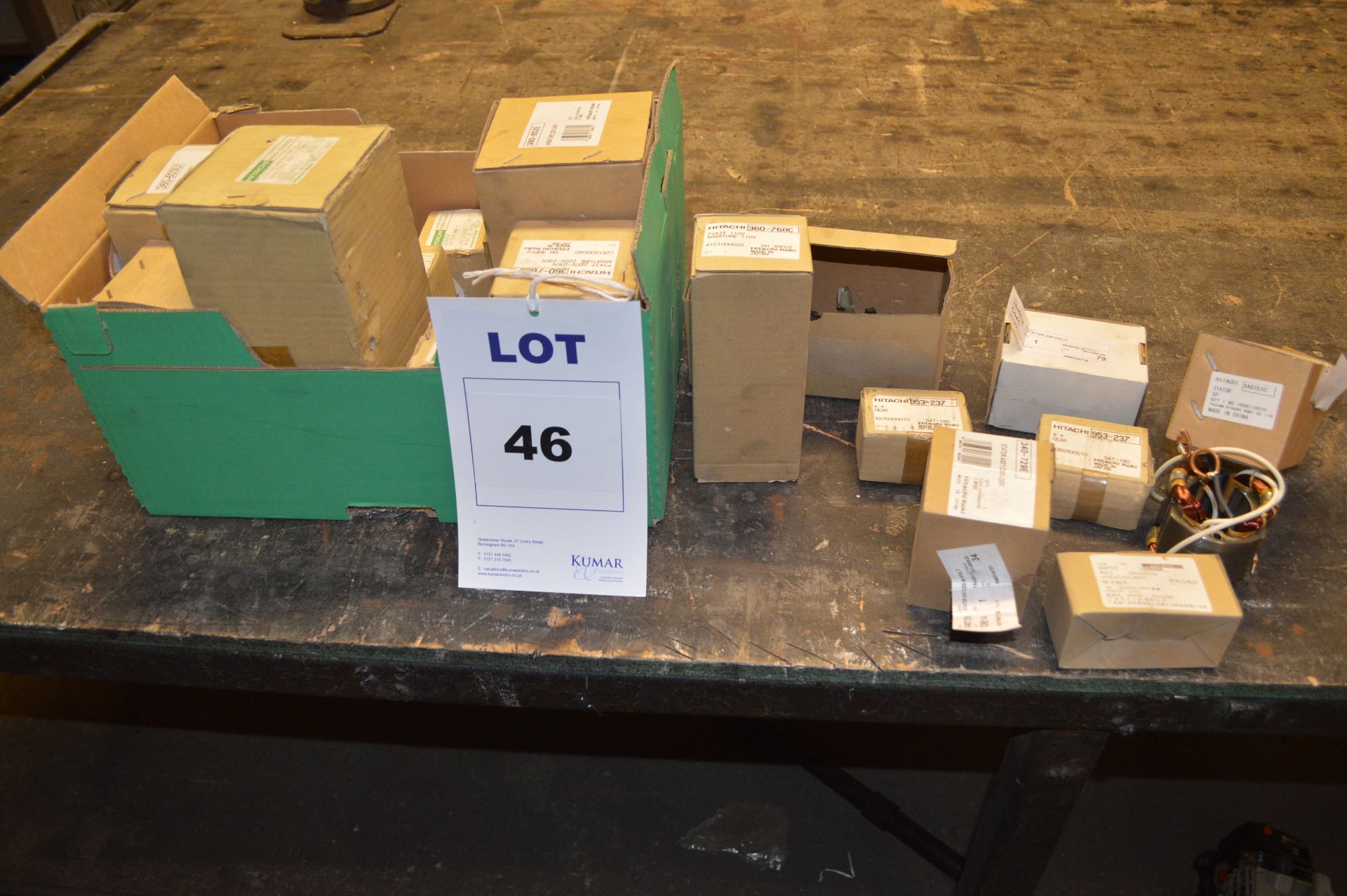 Quantity of Hitachi Armature & Windings 
located at Spa Gates Ltd, Blick Road, Warwick CV34 6TA