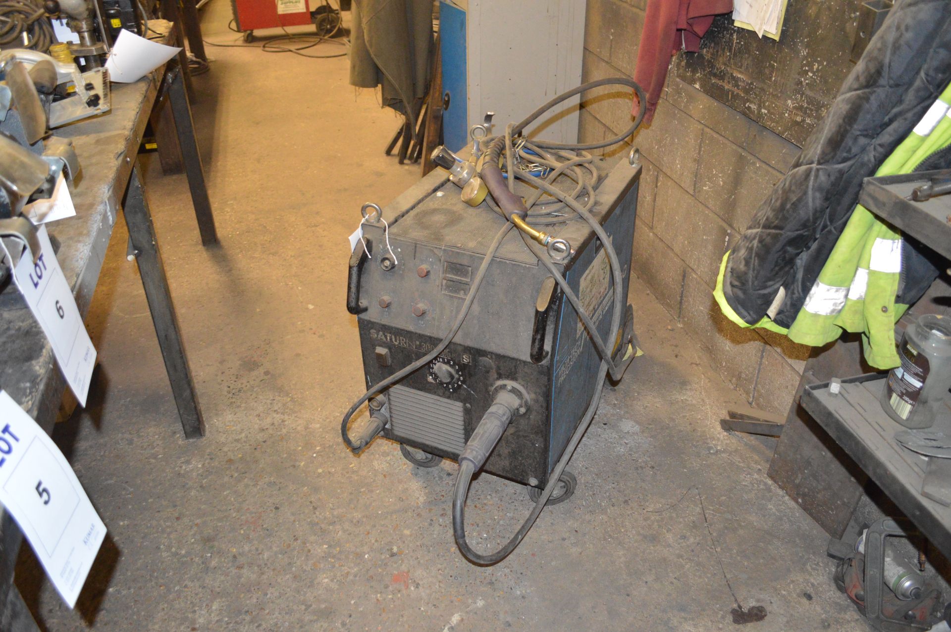 MG Saturn 300 Mig Welder 
located at Spa Gates Ltd, Blick Road, Warwick CV34 6TA and can only be - Image 10 of 10