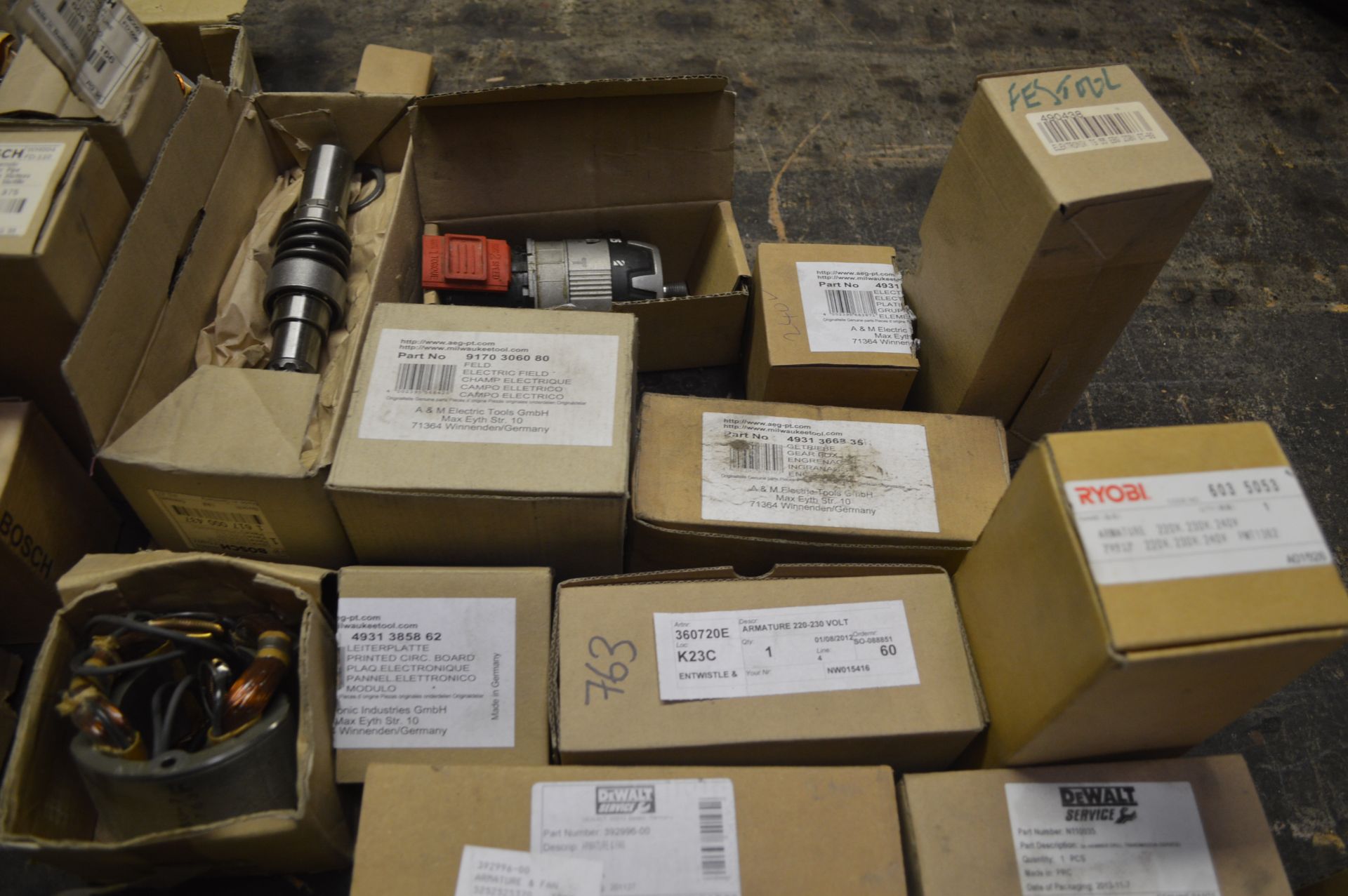 Quantity of Various Bosch Motors & 
Armature Windings (high copper content)
located at Spa Gates - Image 7 of 13