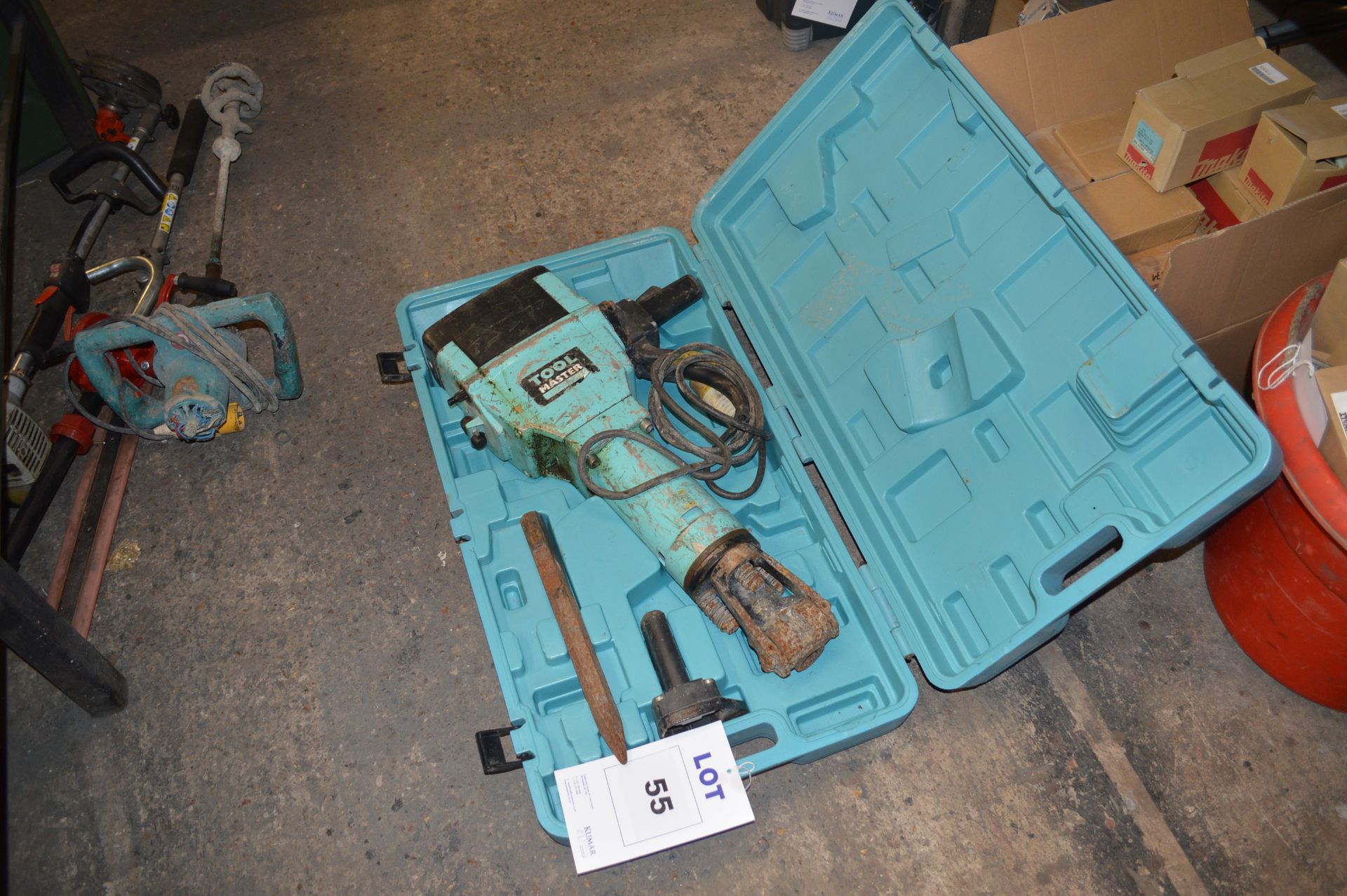 Tool Master Pro 110v Breaker with 
Mobile Carry Case 
located at Spa Gates Ltd, Blick Road, - Image 3 of 4