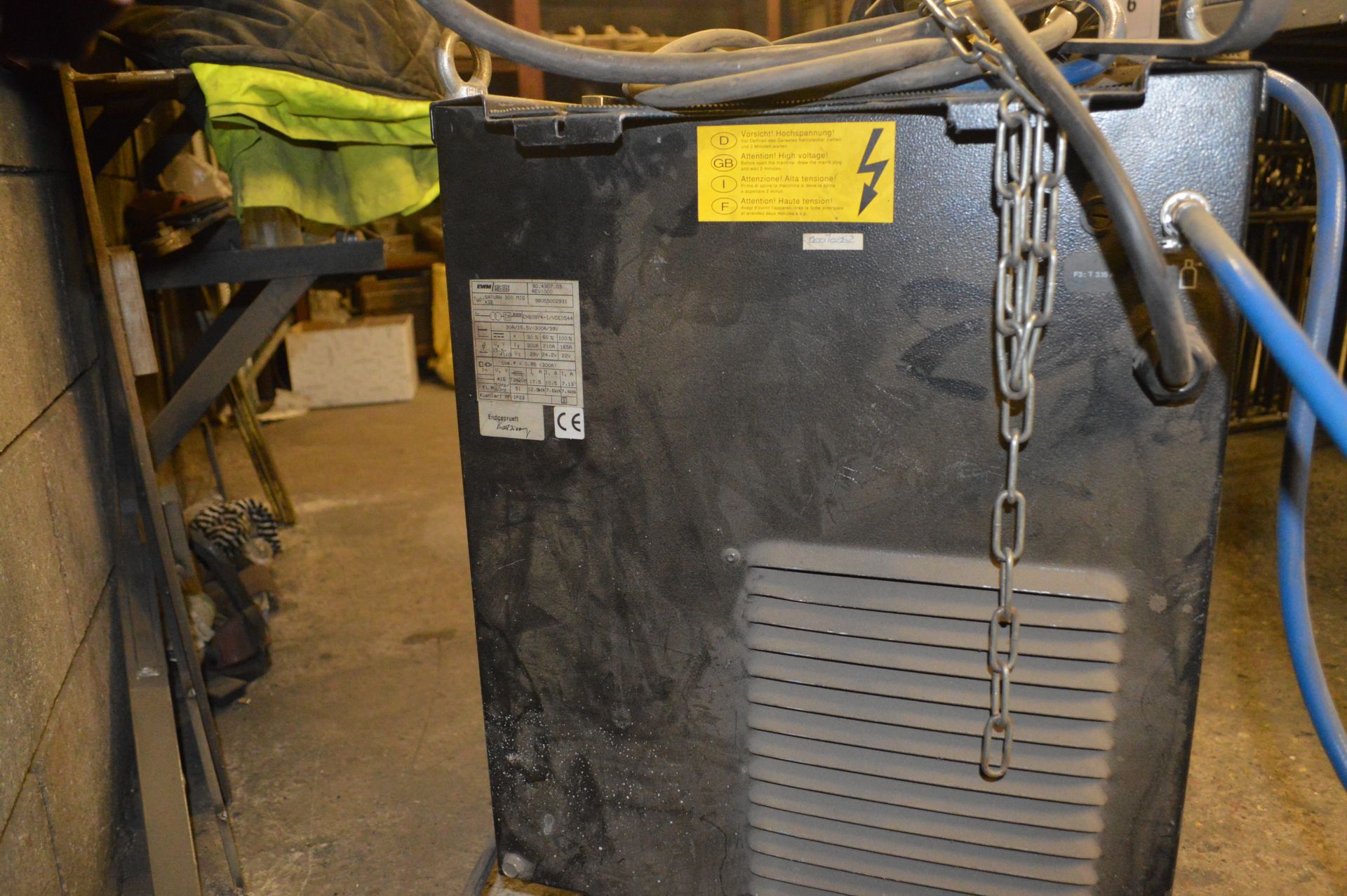 MG Saturn 300 Mig Welder 
located at Spa Gates Ltd, Blick Road, Warwick CV34 6TA and can only be - Image 8 of 10