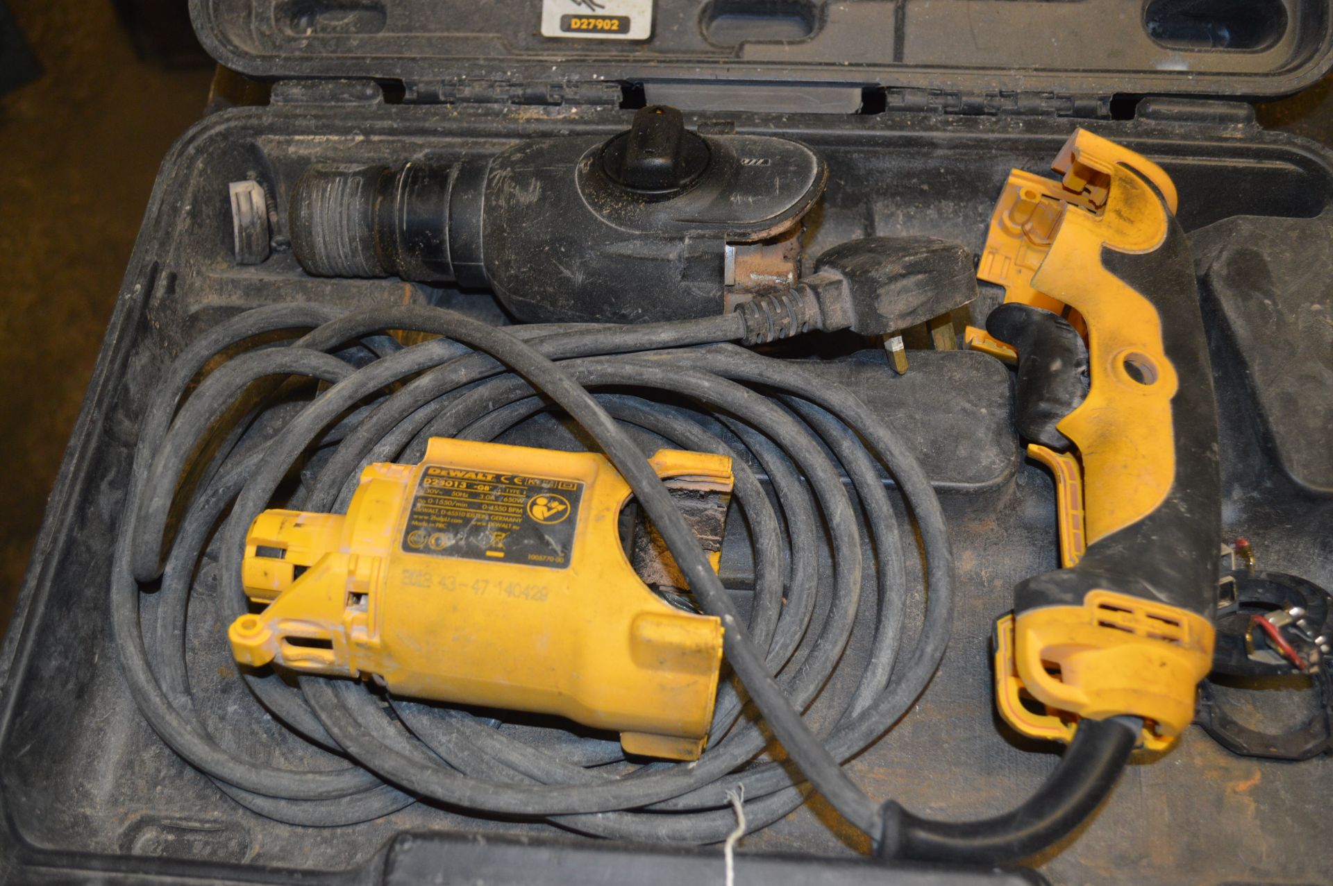 Dewalt SDS Drill with Carry Case 
(spares or repairs)
located at Spa Gates Ltd, Blick Road, - Image 2 of 3