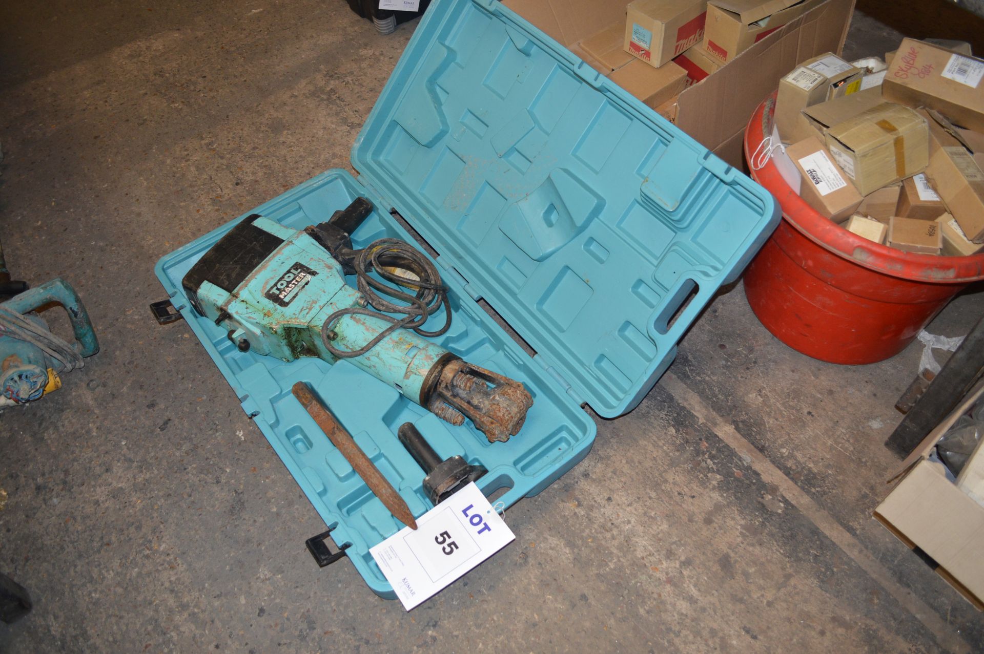 Tool Master Pro 110v Breaker with 
Mobile Carry Case 
located at Spa Gates Ltd, Blick Road,