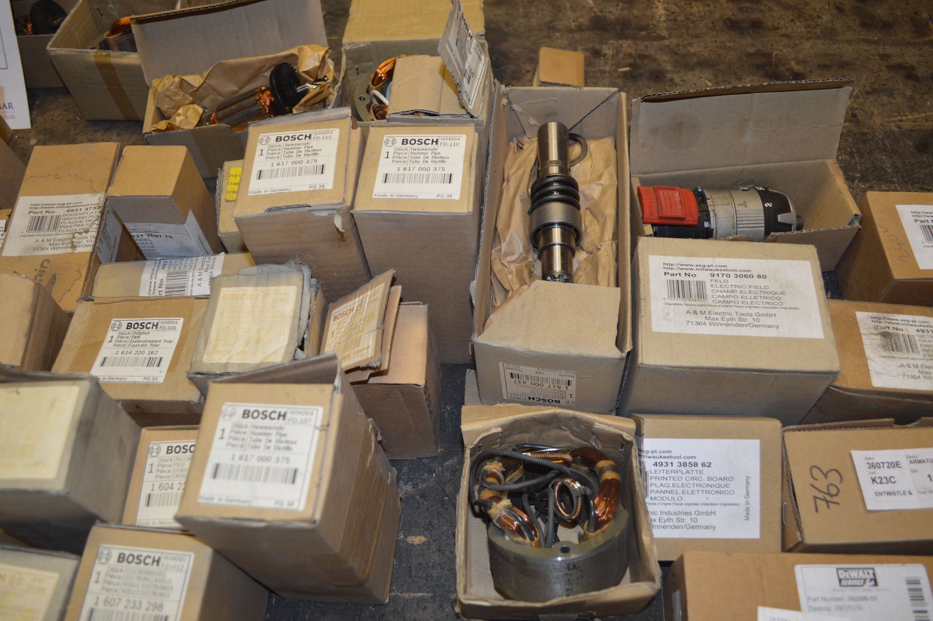 Quantity of Various Bosch Motors & 
Armature Windings (high copper content)
located at Spa Gates - Image 6 of 13