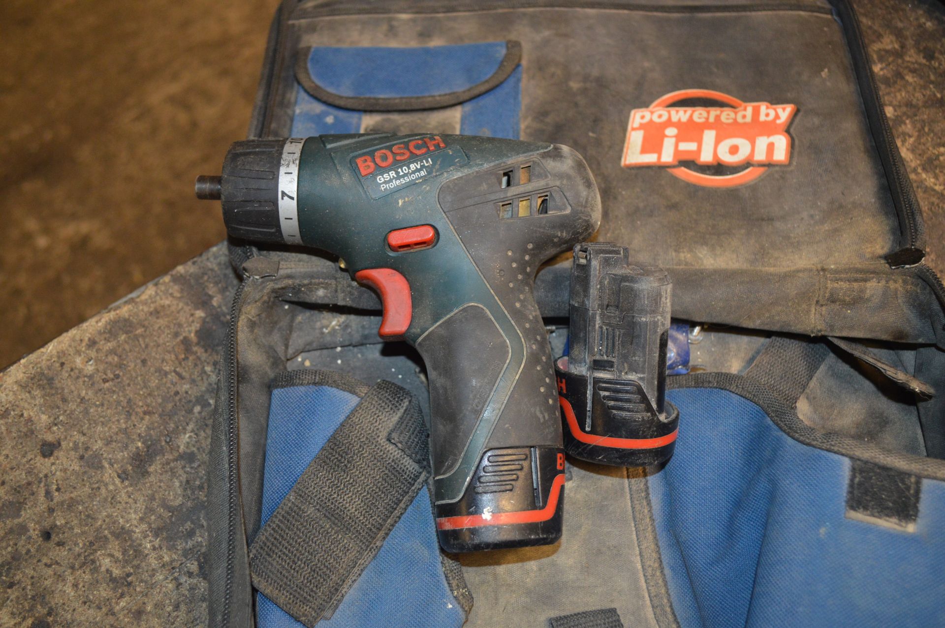 Bosch GSR 10.8v-Li Impact Driver 
complete with 2 Batteries, Carry Case 
(no charger)
located at Spa - Image 2 of 3