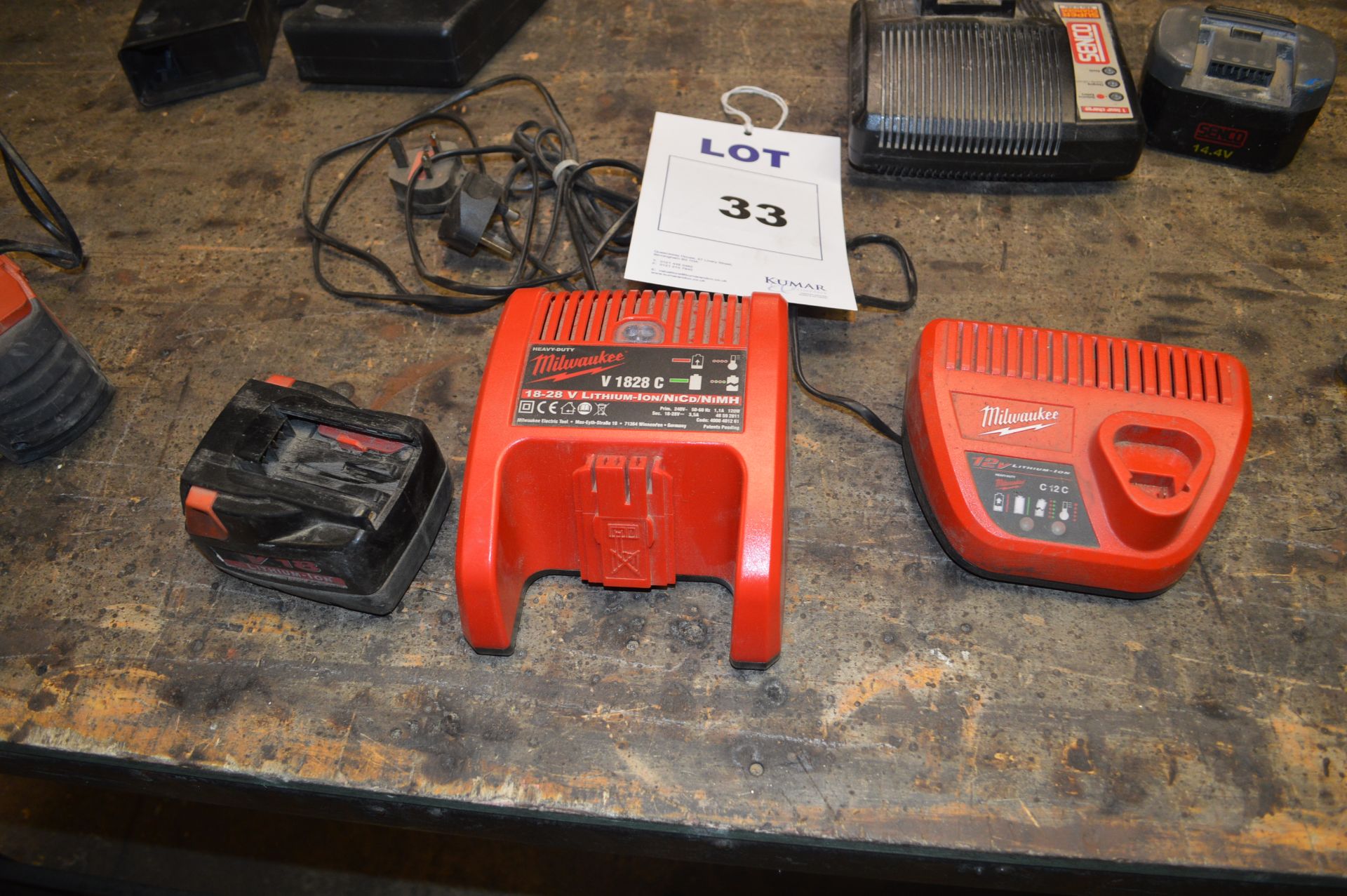 Quantity of Various Batteries & Chargers 
Comprising of; 
Hilti SFC 7/18 Battery Charger 
2x - Image 8 of 16