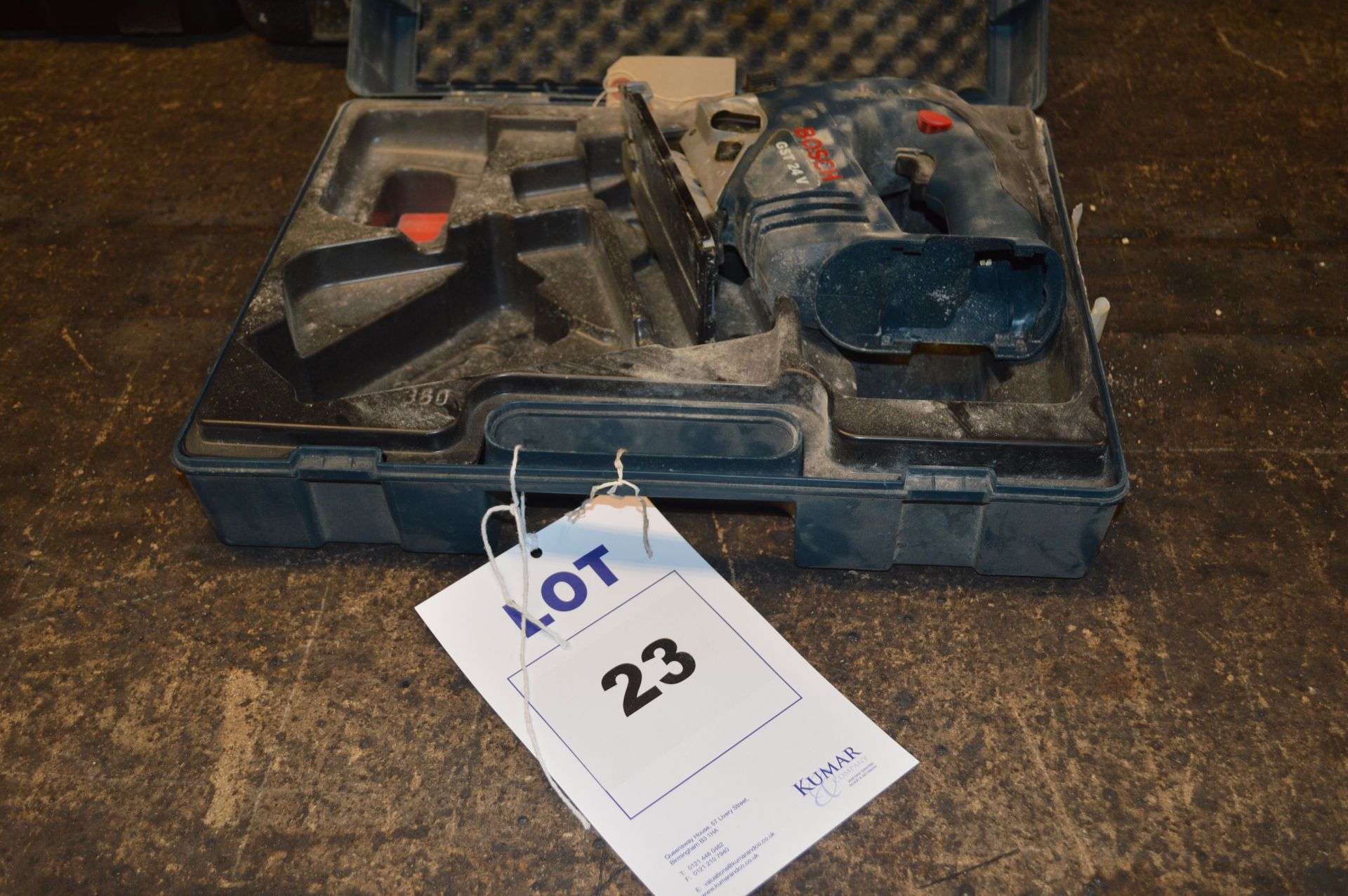 Bosch GST 24v Jigsaw complete with
Carry Case (no charger, no battery) 
located at Spa Gates Ltd,