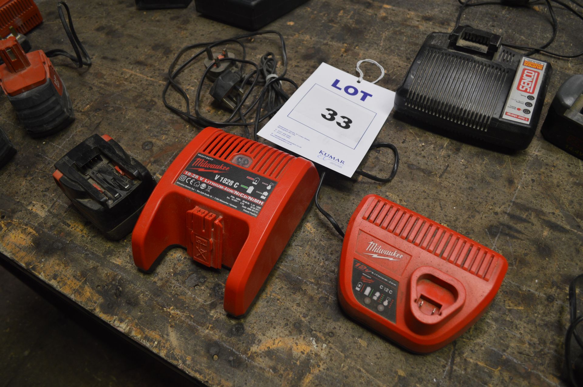 Quantity of Various Batteries & Chargers 
Comprising of; 
Hilti SFC 7/18 Battery Charger 
2x - Image 9 of 16