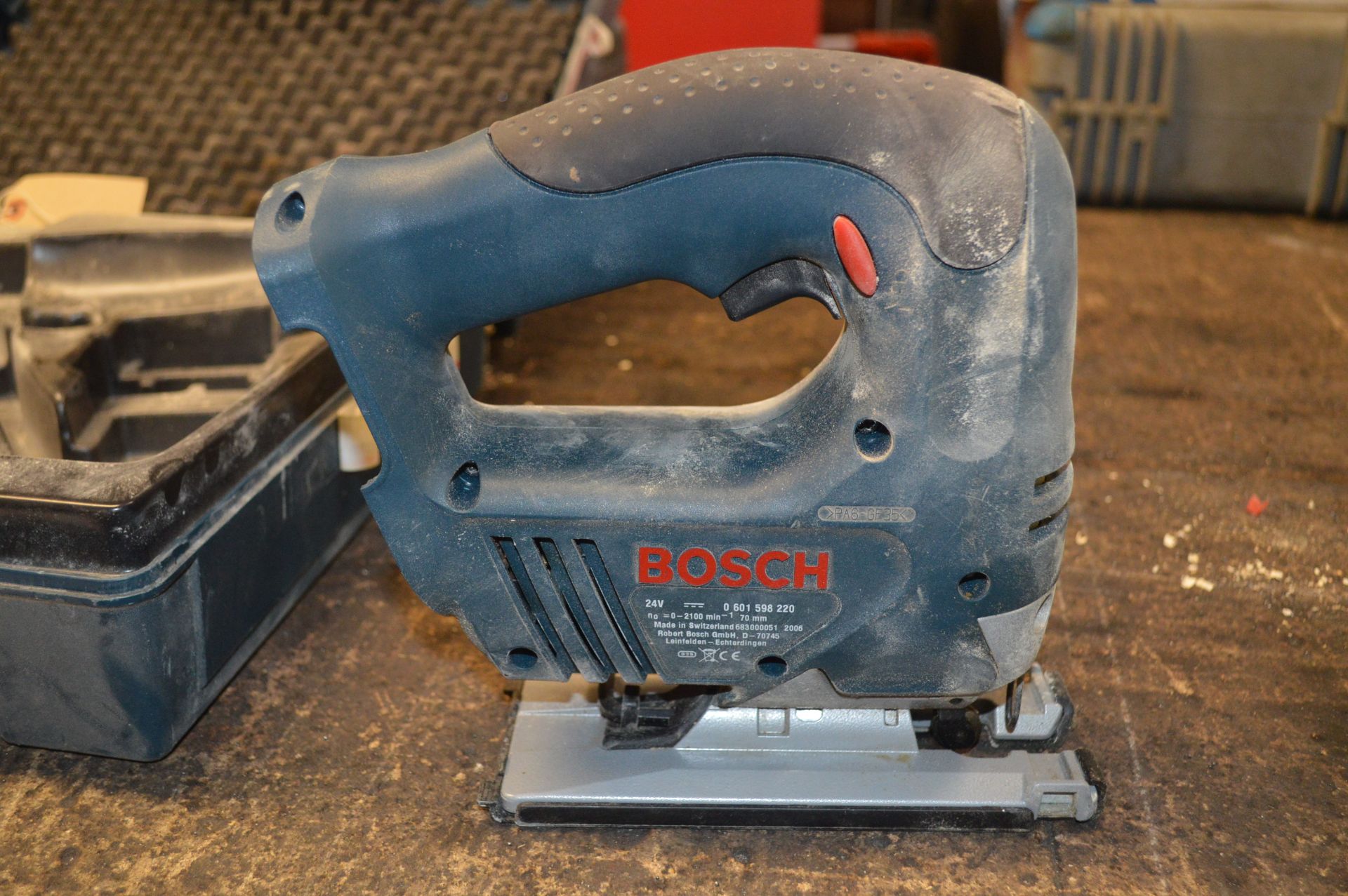 Bosch GST 24v Jigsaw complete with
Carry Case (no charger, no battery) 
located at Spa Gates Ltd, - Image 3 of 4