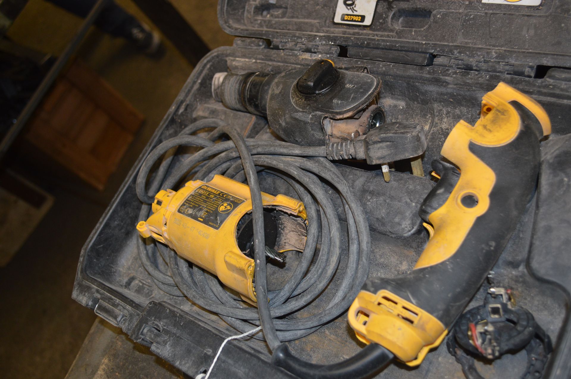 Dewalt SDS Drill with Carry Case 
(spares or repairs)
located at Spa Gates Ltd, Blick Road, - Image 3 of 3