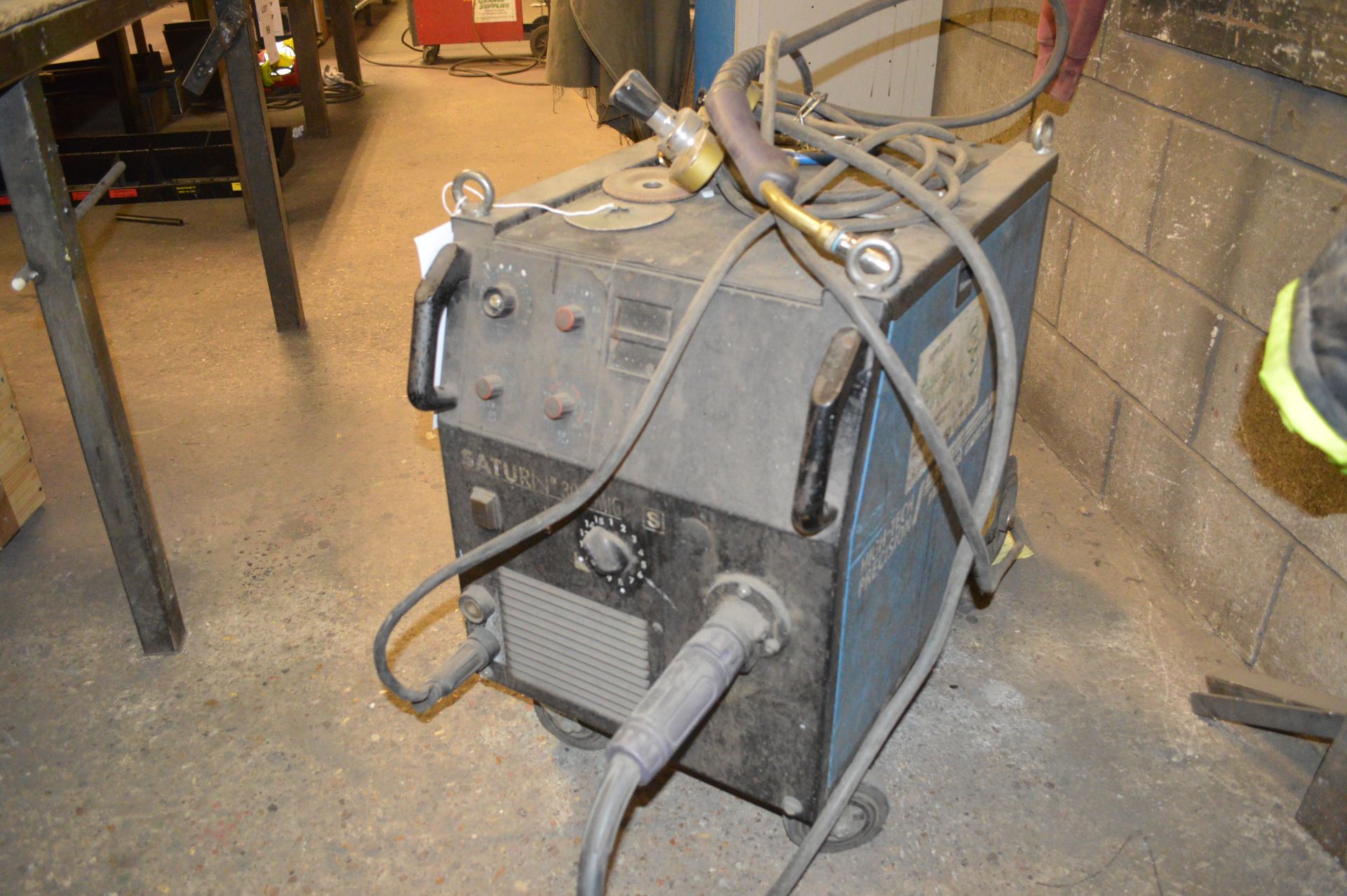 MG Saturn 300 Mig Welder 
located at Spa Gates Ltd, Blick Road, Warwick CV34 6TA and can only be - Image 2 of 10