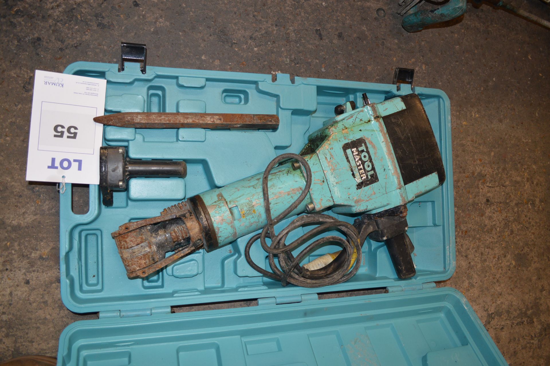 Tool Master Pro 110v Breaker with 
Mobile Carry Case 
located at Spa Gates Ltd, Blick Road, - Image 2 of 4