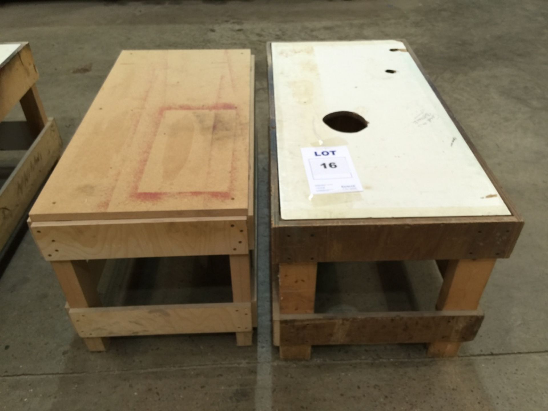 2 Various Woodworking Benches. Approx size 1.3m x - Image 2 of 5