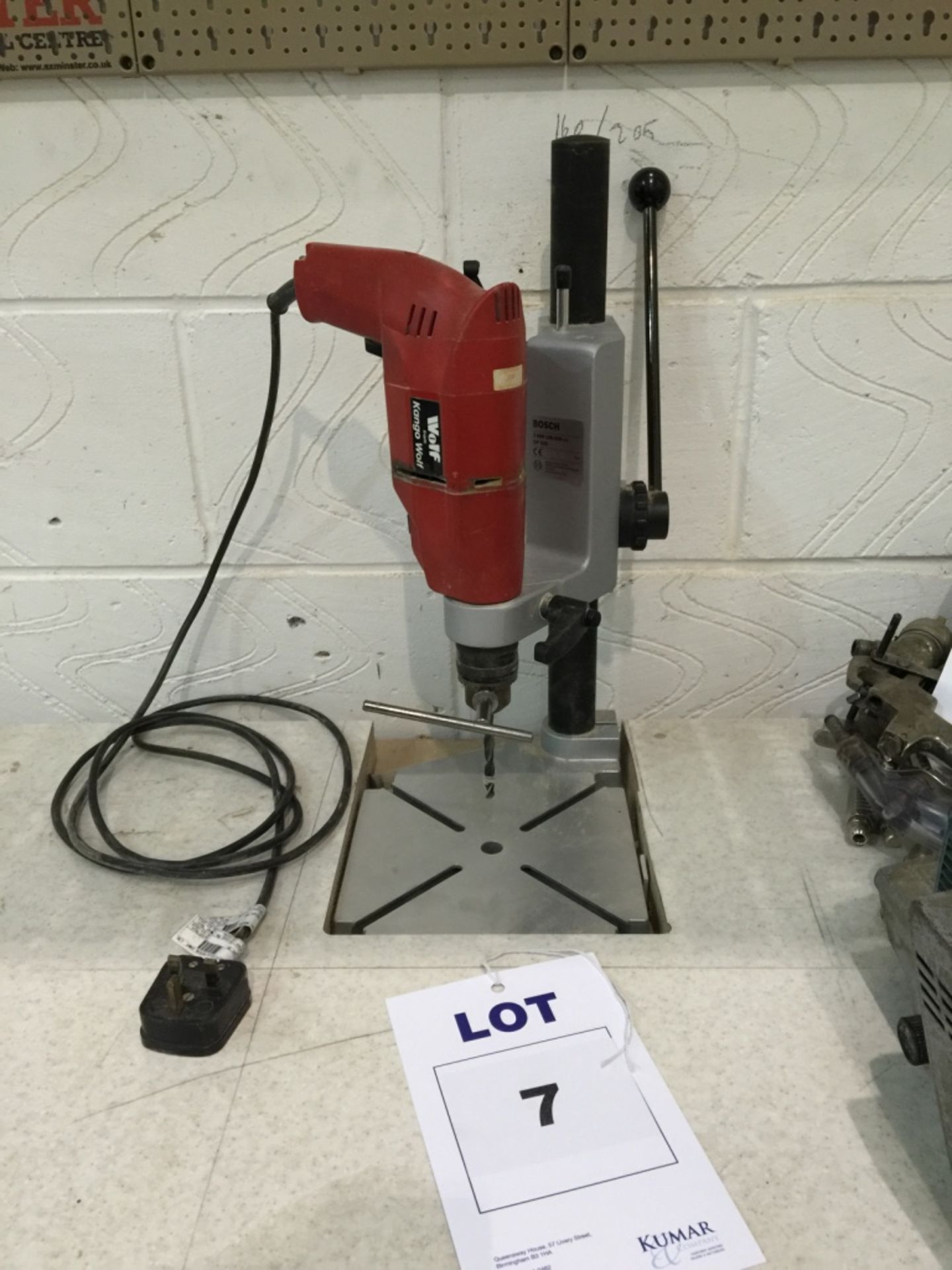Wolf Fabricated Pillar Drill (Please Note: Items a - Image 4 of 4