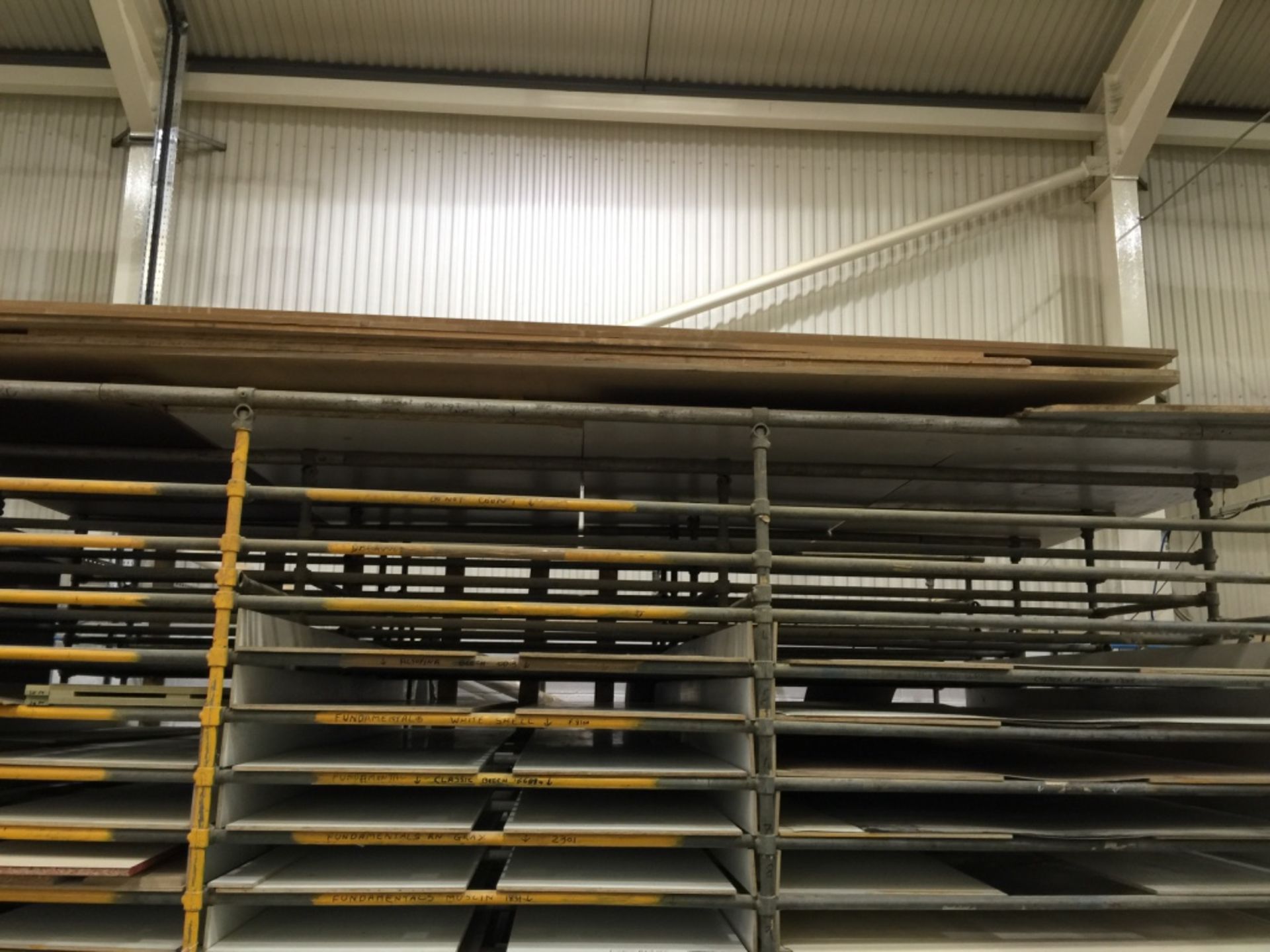 Fabricated Laminate Racking. Size 4.6m x 3.6m(Ple - Image 6 of 6