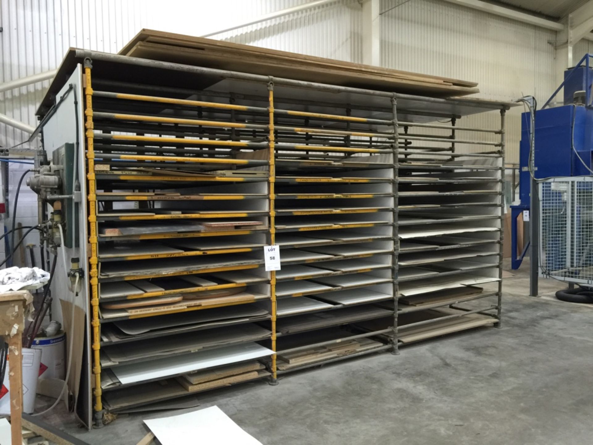 Fabricated Laminate Racking. Size 4.6m x 3.6m(Ple - Image 2 of 6