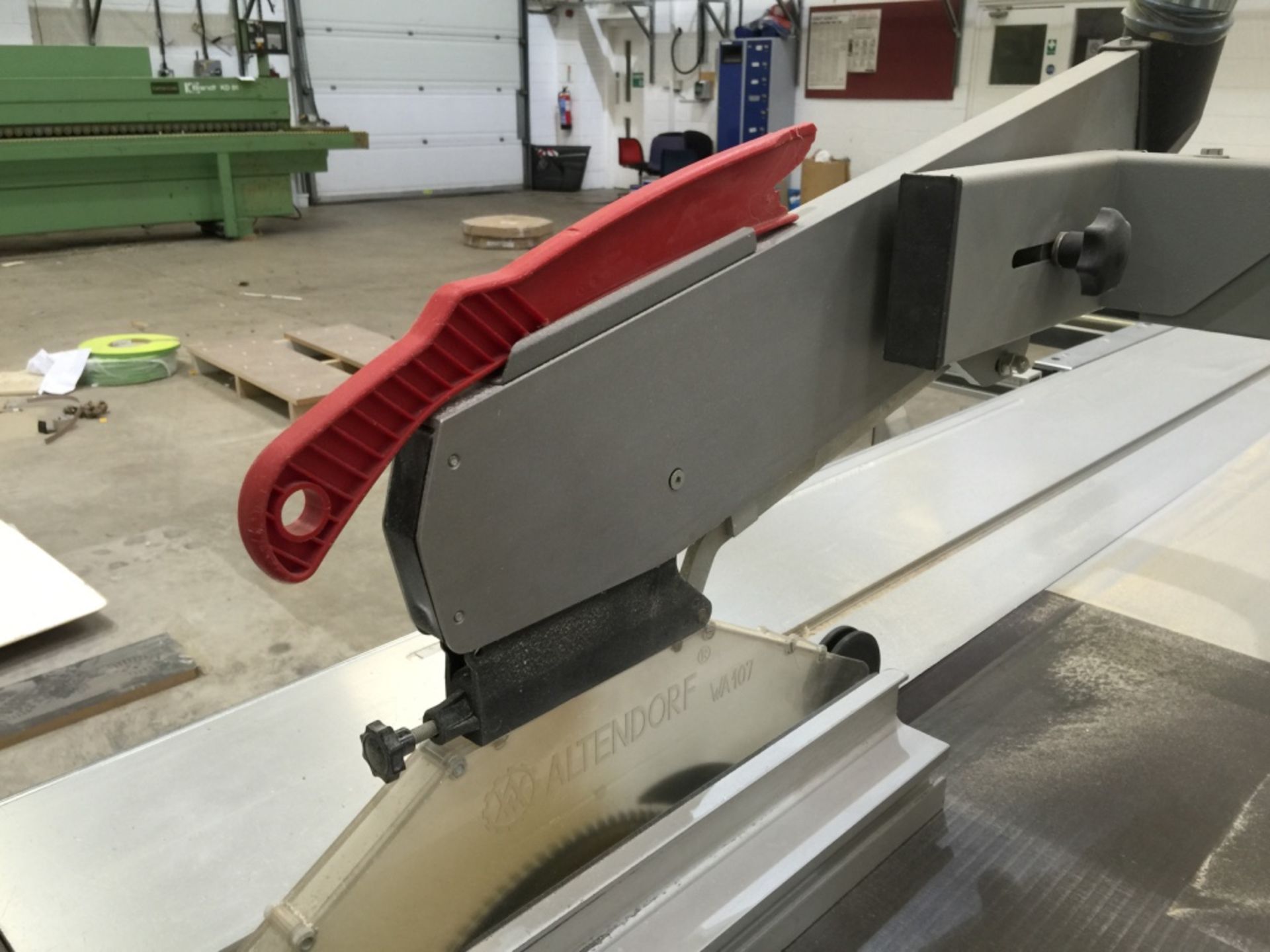 Altendorf F-45 Sliding Table Saw. Serial No: 98-03 - Image 9 of 22