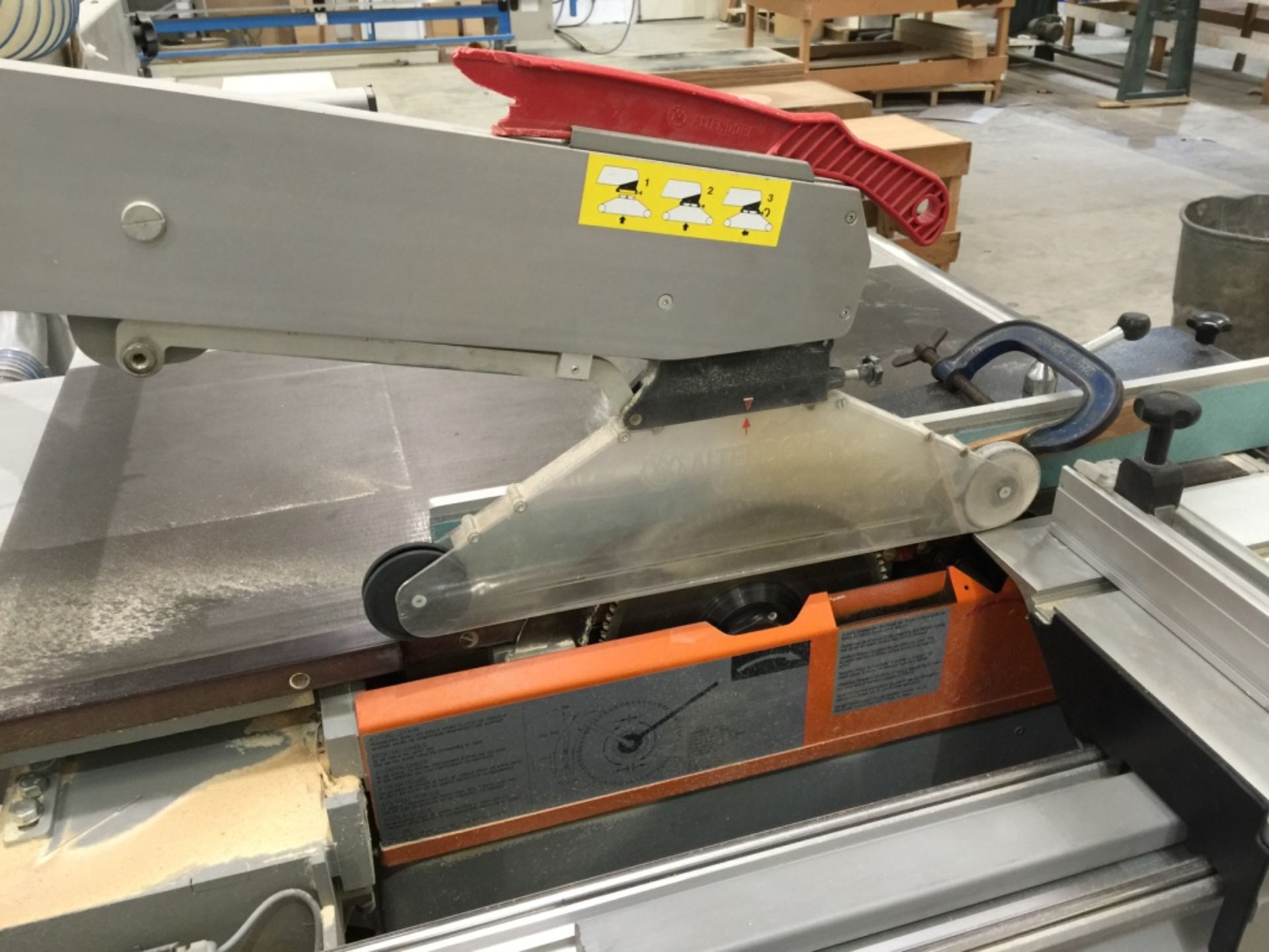 Altendorf F-45 Sliding Table Saw. Serial No: 98-03 - Image 15 of 22