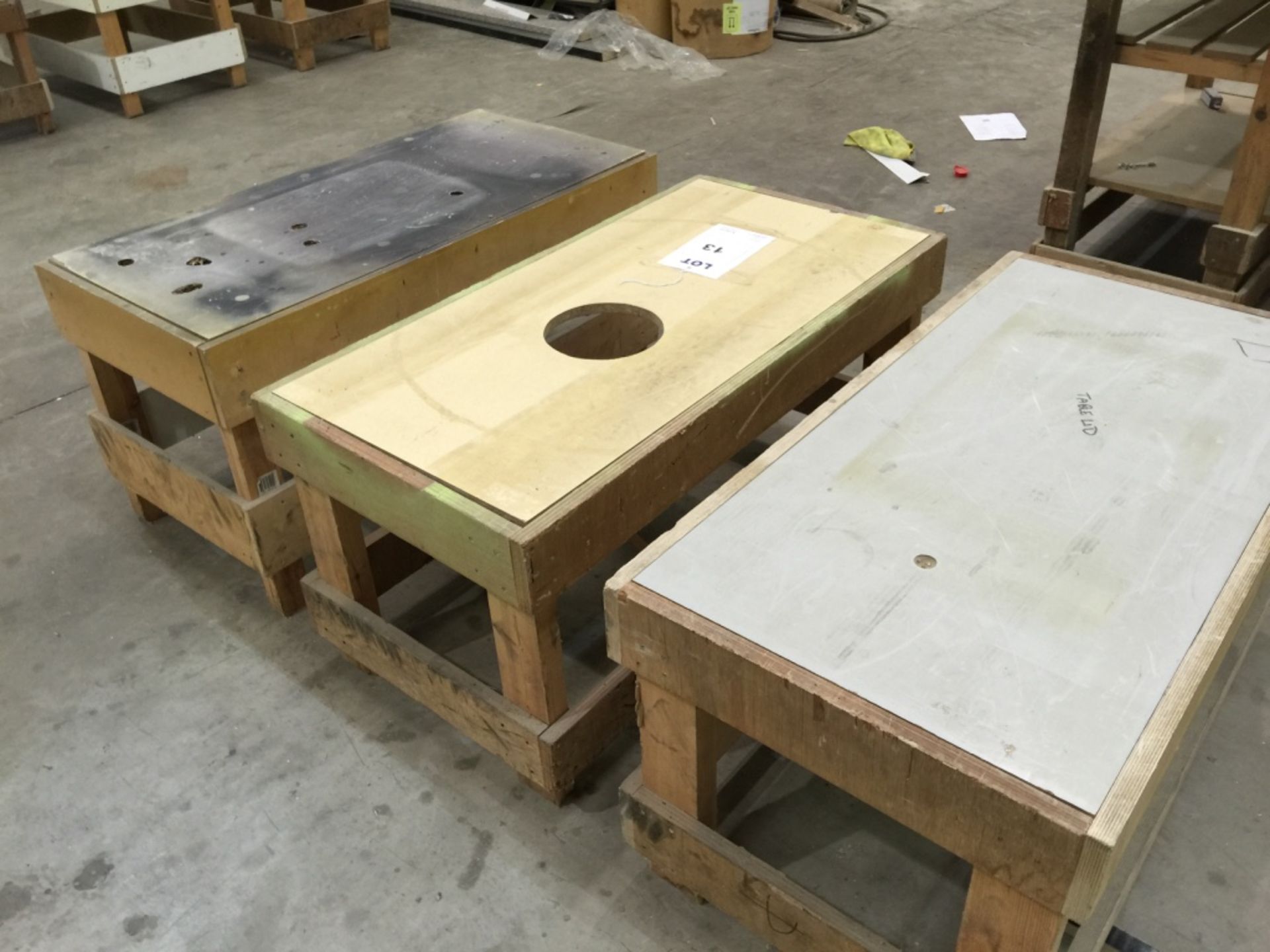 3 Various Woodworking Benches. Approx size 1.1 m x - Image 5 of 5