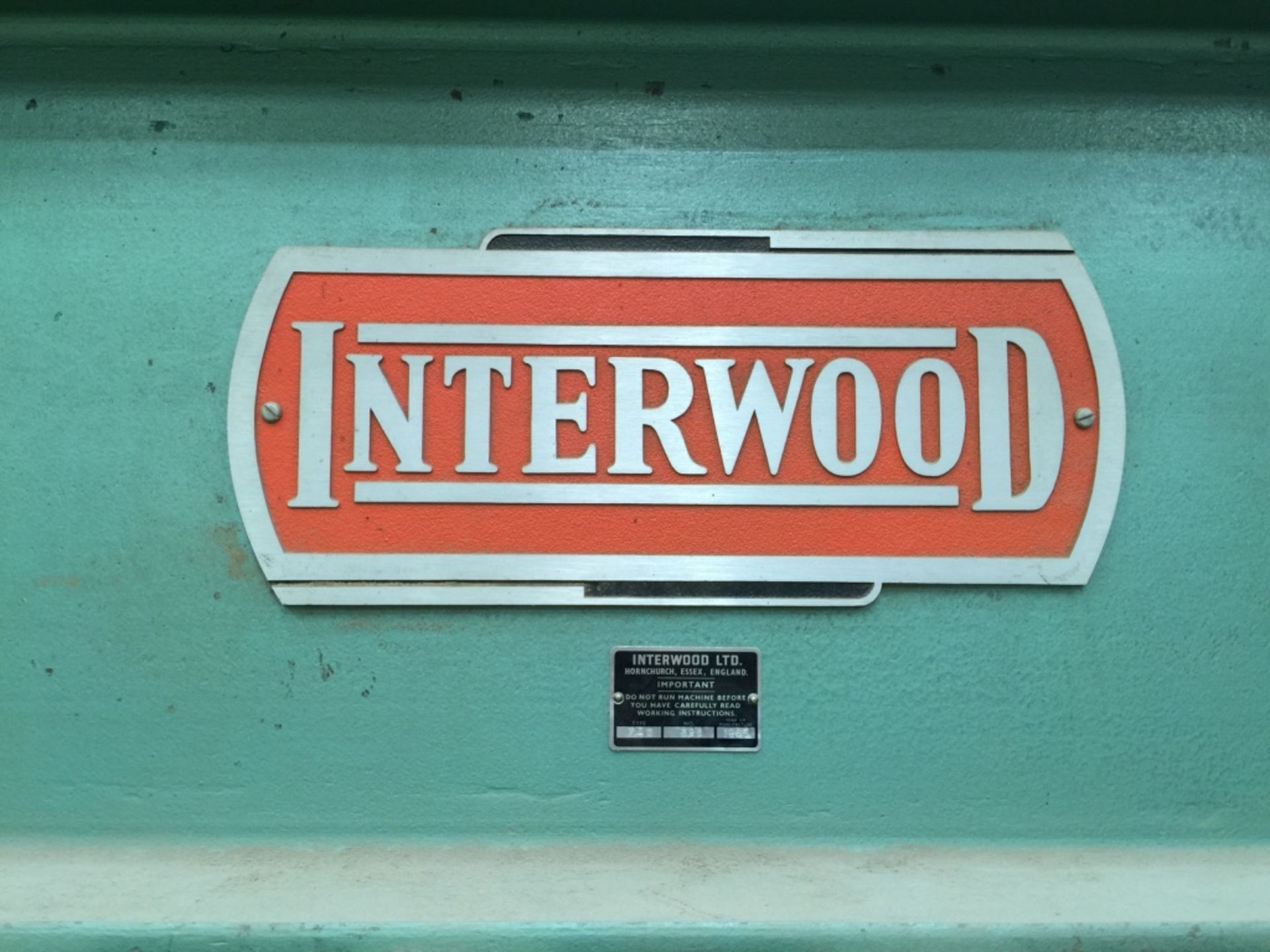 Interwood FHU Hydraulic Cold Press. 3.7m x 1.57m. - Image 6 of 14