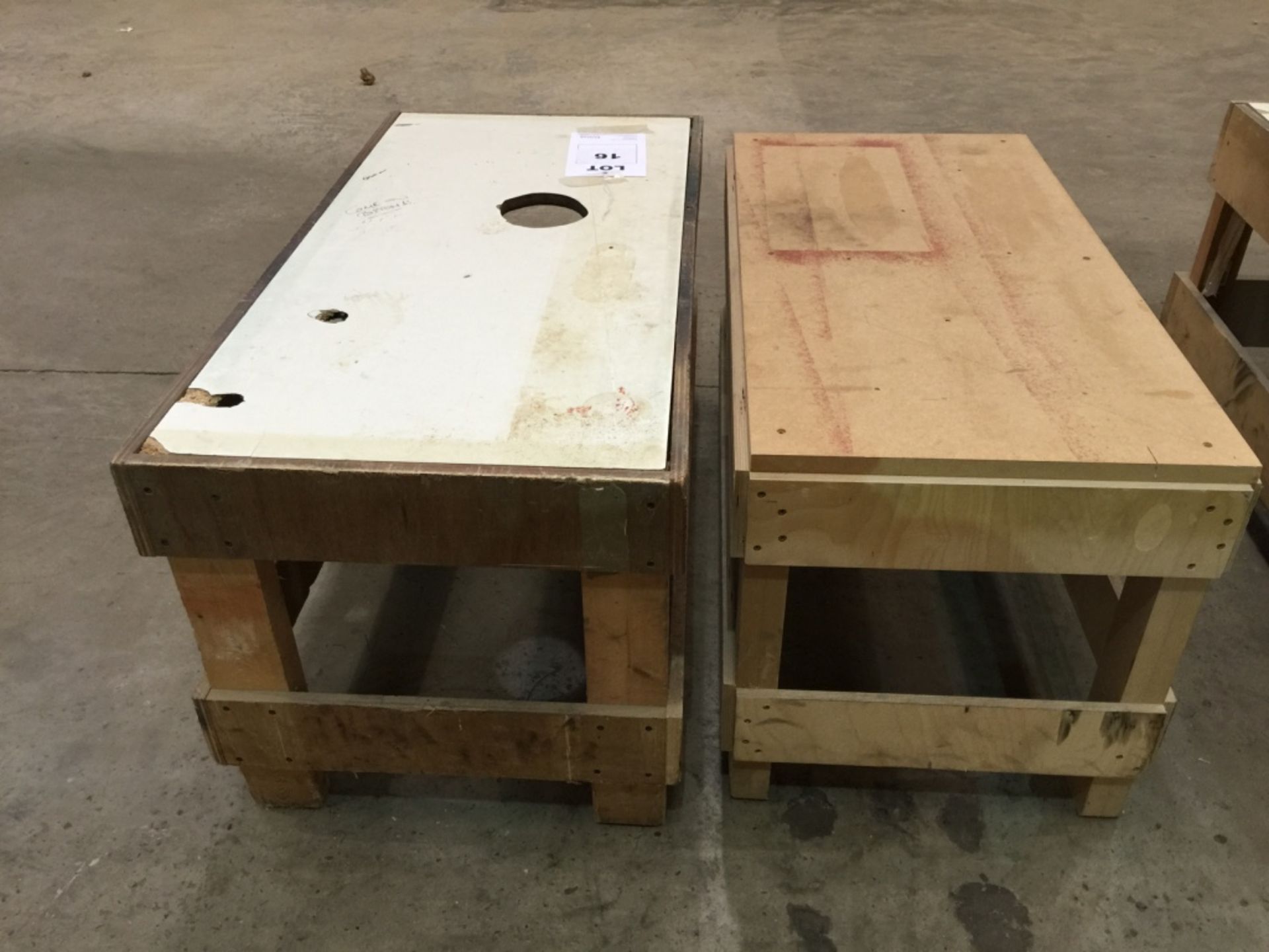 2 Various Woodworking Benches. Approx size 1.3m x - Image 5 of 5