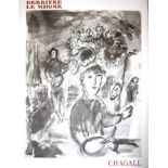 Chagall, Marc  Witebsk 1887 - Vence 1985. Original Lithographie aus  "Derrière le miroir" (