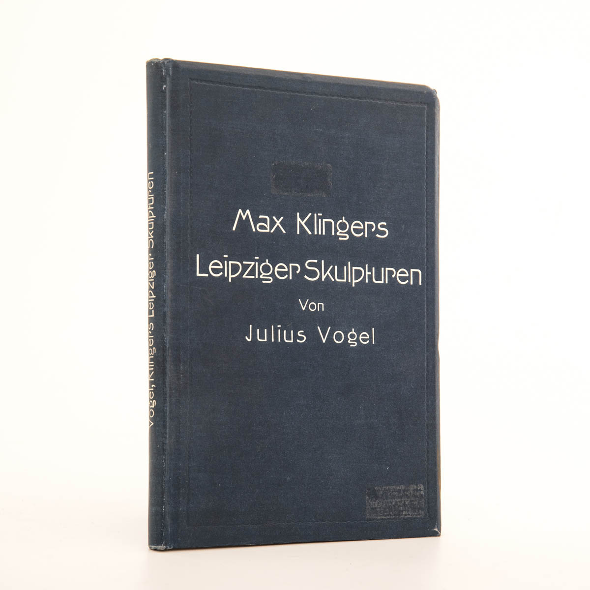 Max Klingers Leipziger Skulpturen Von Prof. Dr. Julius Vogel, mit 30 Abbildungen nach den