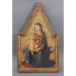IKONE Öl auf Holz, Mutter Gottes mit Jesuskind, 48 x 29 cm  Mindestpreis: 550 EUR