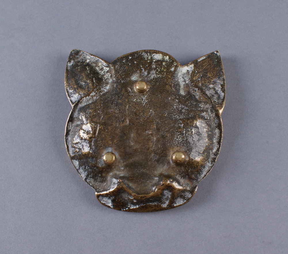 WIENER BRONZEkleine Schale in Form eines Katzenkopfes, Durchmesser ca. 10 cm  Mindestpreis: 50 EUR - Image 3 of 3