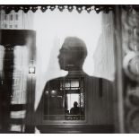 Louis FaurerSelf Portrait, 42nd street EL station looking towards 'Tudor City' Gelatin silver print,