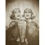Manassé (Adorian and Olga Wlassics)Sisters G., Tänzerinnen (Sisters G., dancers) Vintage gelatin