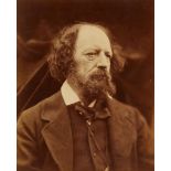 Julia Margaret CameronAlfred Tennyson Albumen print. 29.8 x 24.1 cm. Flush-mounted to original card,