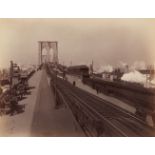 W. KnowltonViews of New York 5 albumen prints. From 18.5 x 24 cm to 19 x 24 cm. Each with