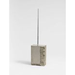 Isa GenzkenUntitled (Weltempfänger) Concrete sculpture. Approx. 36 x 24 x 10 cm with antenna. Signed