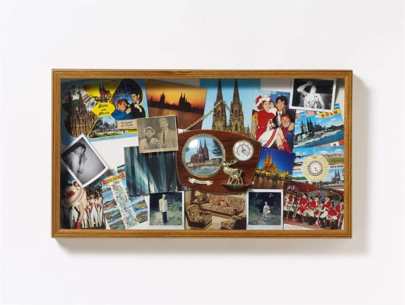 Anna und Bernhard Johannes BlumeUntitled Assemblage of postcards, photographs, newspaper articles,