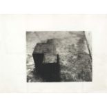 Joseph BeuysVakuum - Masse Black and white photograph on linen, folded. 125 x 169 cm. Framed under