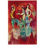 Marc ChagallCarmen Colour lithograph on wove paper with watermark "Arches". 100.5 x 65.3 cm (101.8 x