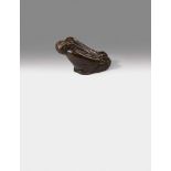 Ernst BarlachLachende Alte Bronze. 20.8 x 31.2 x 12.7 cm. Signed 'E. Barlach' and with the foundry